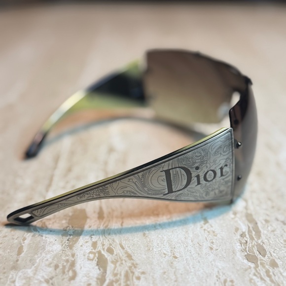 Dior Western Mask Sunglasses Brown - Picture 3 of 15